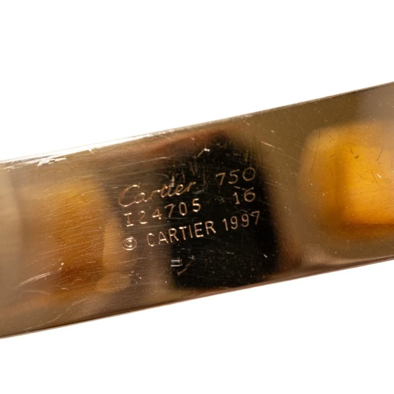 Bracelet CARTIER "Double C Trinity" Trois Ors 3 Bracelet CARTIER "Double C Trinity" Trois Ors – Image 3