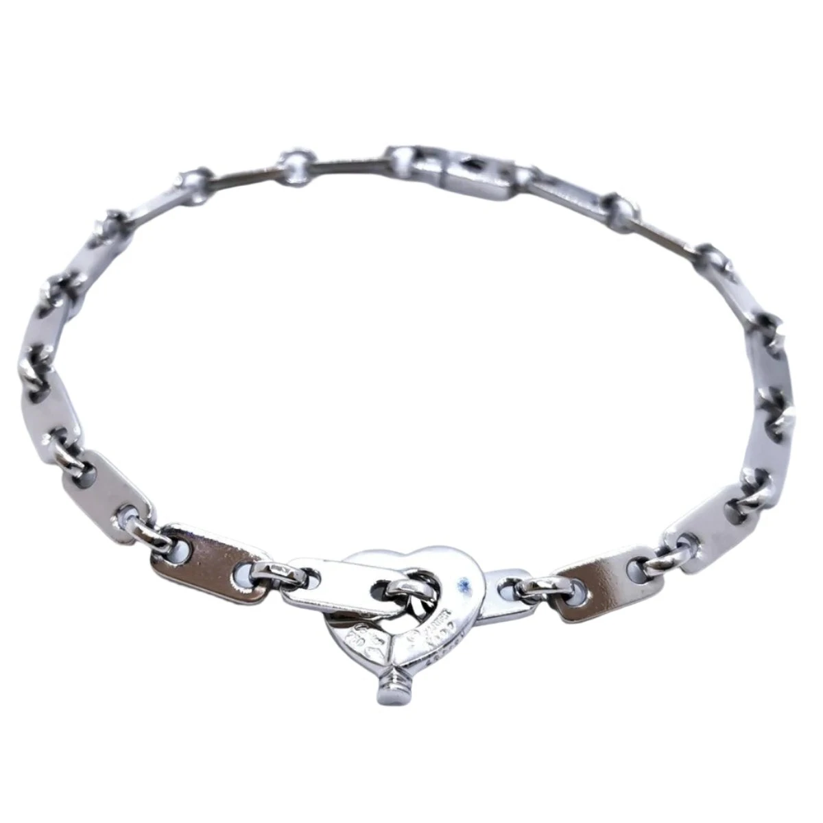 Bracelet CARTIER "Fidelity" En Or Blanc 4 Bracelet CARTIER "Fidelity" En Or Blanc – Image 4