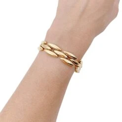 Miller Bracelet CARTIER "Gentiane" En Or Jaune -Castafiore Boutique bracelet cartier gentiane en or jaune 584564