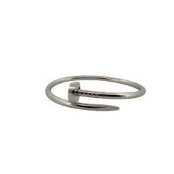 Bracelet Jonc CARTIER "Juste Un Clou" En Or Blanc