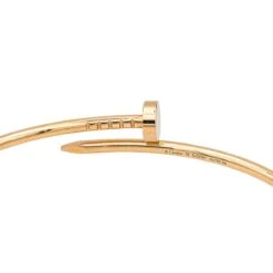 Bracelet CARTIER "Juste Un Clou" En Or Rose -Castafiore Boutique bracelet cartier juste un clou en or rose 223722