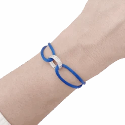 Miller Bracelet CARTIER "Love" En Or Blanc Et Cordon -Castafiore Boutique bracelet cartier love en or blanc et cordon 542972