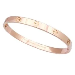 Miller Bracelet Jonc CARTIER "Love" En Or Rose 7 Miller Bracelet Jonc CARTIER "Love" En Or Rose -Castafiore Boutique bracelet cartier love en or rose 543053