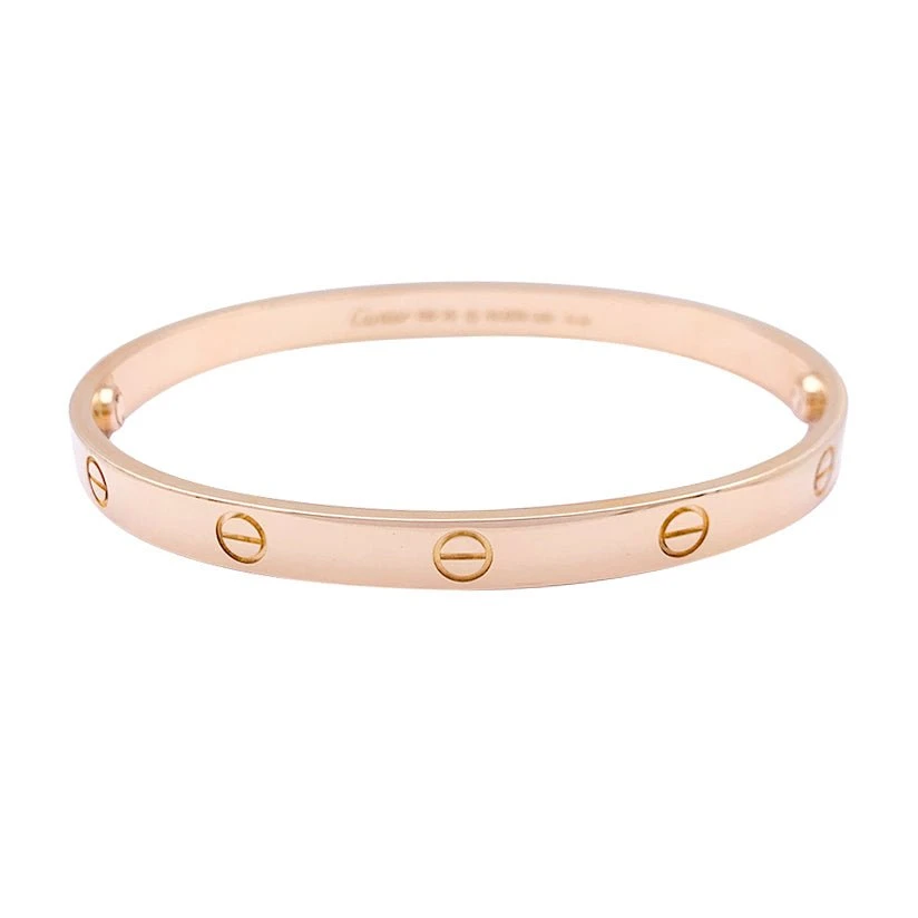 Miller Bracelet Jonc CARTIER "Love" En Or Rose 1 Miller Bracelet Jonc CARTIER "Love" En Or Rose