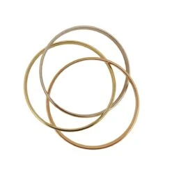 Bracelet Jonc CARTIER "Trinity" MM En 3 Ors 7 Bracelet Jonc CARTIER "Trinity" MM En 3 Ors -Castafiore Boutique bracelet cartier trinity mm 3 ors 101464