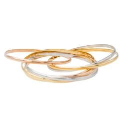 Bracelet CARTIER "Trinity" En Or Jaune, Rose Et Blanc -Castafiore Boutique bracelet cartier trinity or jaune 225614