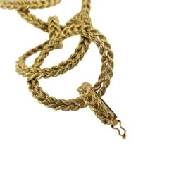 Bracelet "Cercles Torsadés" En Or Jaune 11 Bracelet "Cercles Torsadés" En Or Jaune -Castafiore Boutique bracelet cercles torsades en or jaune 259116