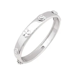 Miller Bracelet CHANEL "Trois Symboles" En Or Blanc Et Diamants. -Castafiore Boutique bracelet chanel trois symboles or blanc diamants 531031