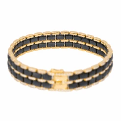 Bracelet CHANEL "Ultra" En Or Rose, Céramique Et Diamants -Castafiore Boutique bracelet chanel ultra en or rose ceramique et diamants 517931