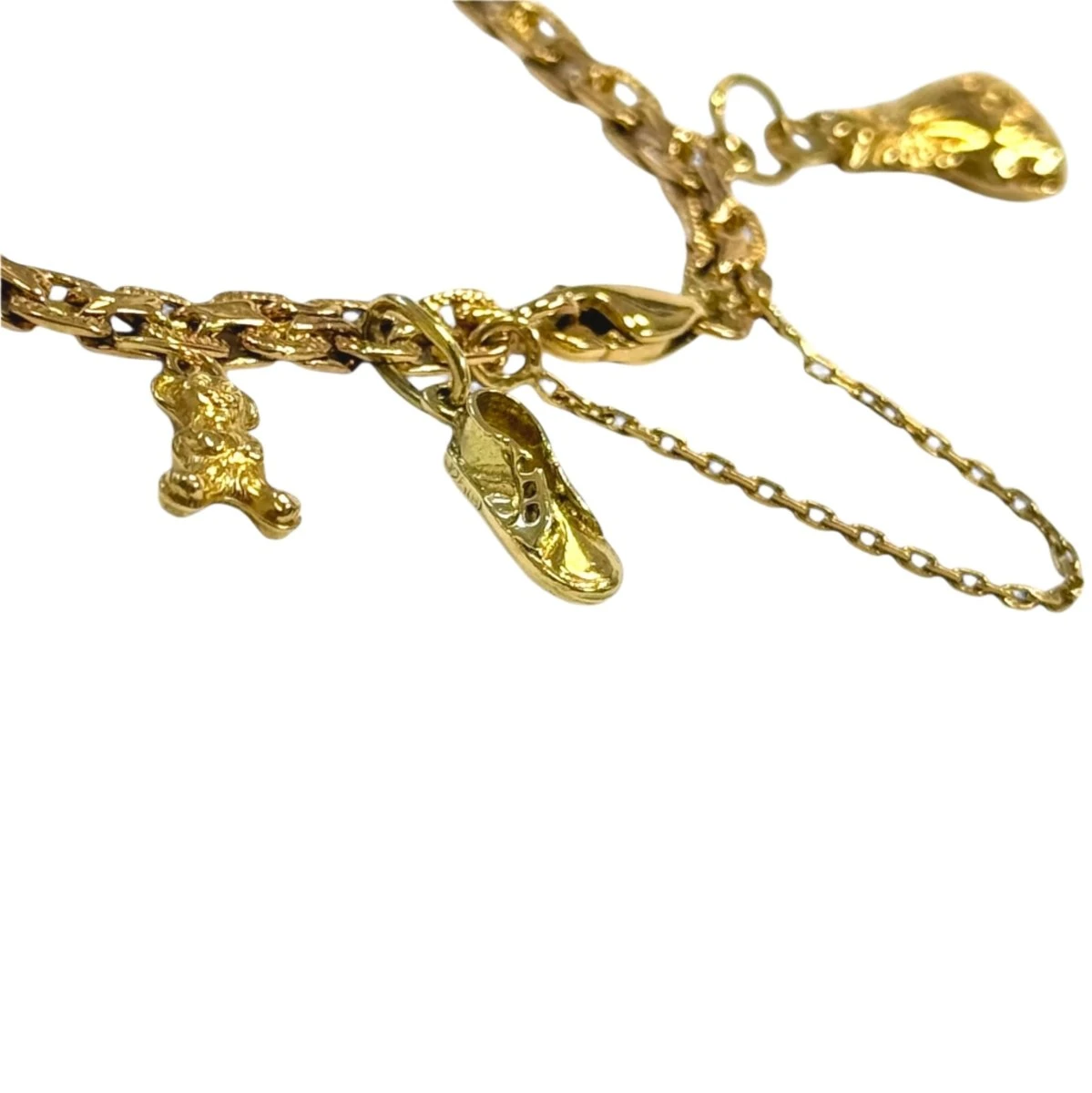 Bracelet Charm's Maille En Or Jaune 4 Bracelet Charm's Maille En Or Jaune – Image 4