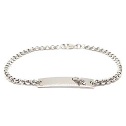 Bracelet Chaumet ''Lien" Diamants En Or Blanc