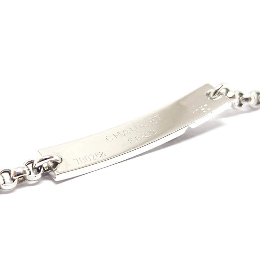 Bracelet Chaumet ''Lien" Diamants En Or Blanc 5 Bracelet Chaumet ''Lien" Diamants En Or Blanc – Image 5