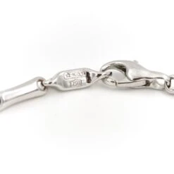 Bracelet CHIMENTO "Bamboo" En Or Blanc -Castafiore Boutique bracelet chimento bamboo en or blanc 845483