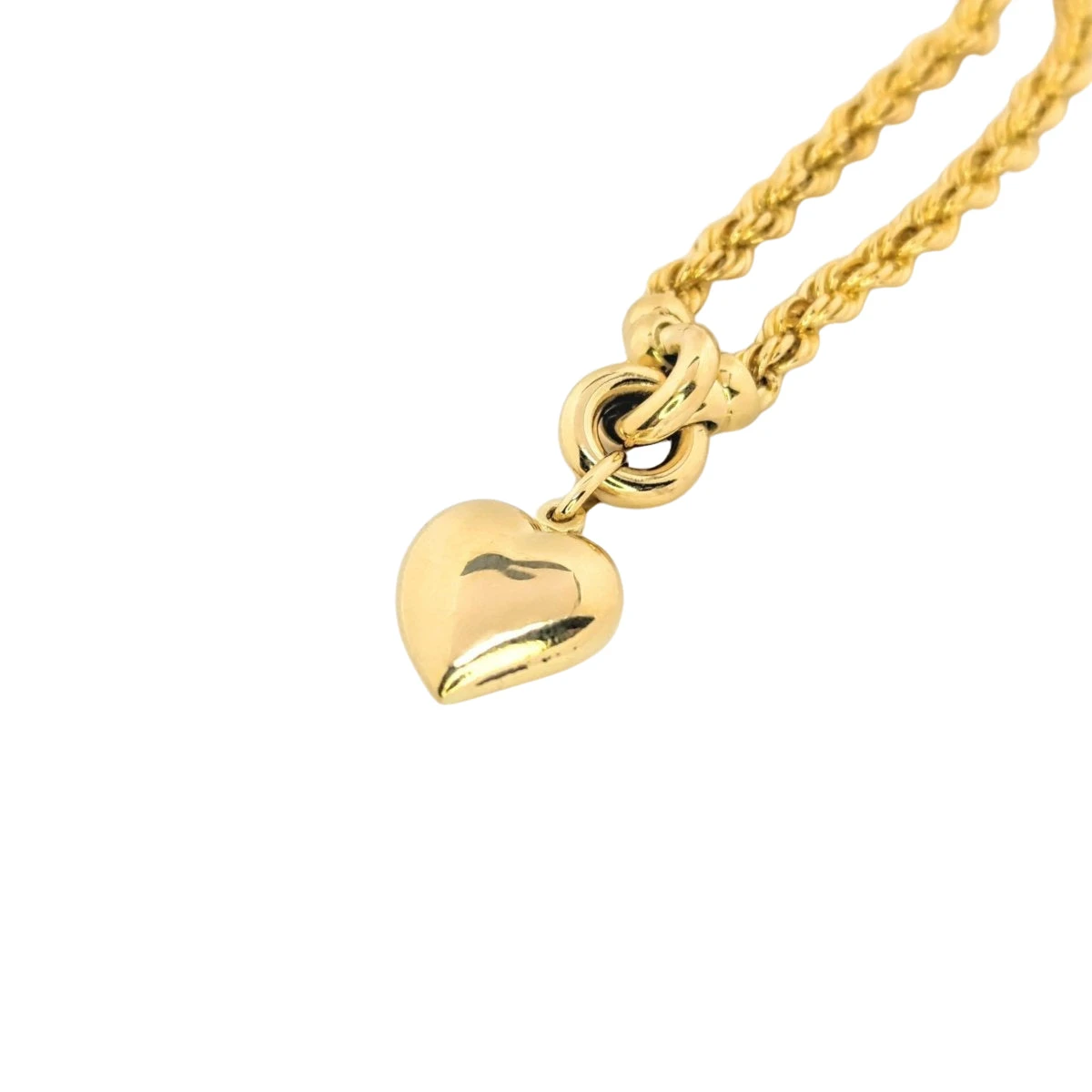 Bracelet Coeur Or Jaune 1 Bracelet Coeur Or Jaune