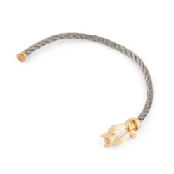 Bracelet De La Maison Fred Force 10 En Or Et Acier -Castafiore Boutique bracelet de la maison fred force 10 en or et acier 239253