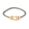 Bracelet De La Maison Fred Force 10 En Or Et Acier