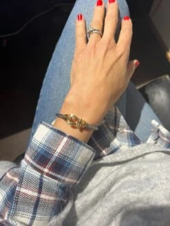 Bracelet De La Maison Fred Force 10 En Or Et Acier -Castafiore Boutique bracelet de la maison fred force 10 en or et acier 623895