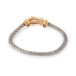 Bracelet De La Maison Fred Force 10 En Or Et Acier -Castafiore Boutique bracelet de la maison fred force 10 en or et acier 909675