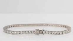 Bracelet De Luxe En Or Blanc Et Diamants 3,20 Carats -Castafiore Boutique bracelet de luxe en or blanc et diamants 320 carats 446991
