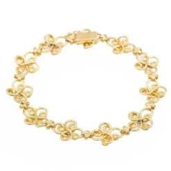 Bracelet Filigrane Or Jaune Diamant 10 Bracelet Filigrane Or Jaune Diamant -Castafiore Boutique bracelet filigrane or jaune diamant 477855