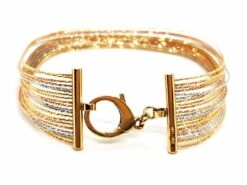 Bracelet Fils D'or, En 3 Ors 25 Bracelet Fils D'or, En 3 Ors -Castafiore Boutique bracelet fils dor en 3 ors 156218