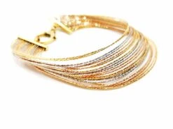 Bracelet Fils D'or, En 3 Ors 18 Bracelet Fils D'or, En 3 Ors -Castafiore Boutique bracelet fils dor en 3 ors 319775