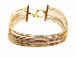 Bracelet Fils D'or, En 3 Ors 24 Bracelet Fils D'or, En 3 Ors -Castafiore Boutique bracelet fils dor en 3 ors 643962