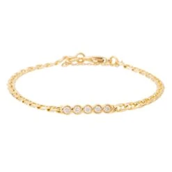 Bracelet FRED En Or Jaune Et Diamants