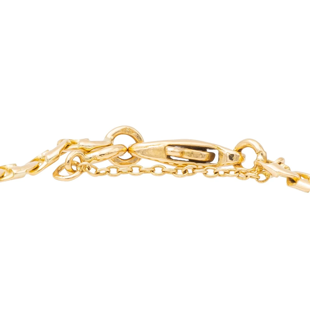 Bracelet FRED En Or Jaune Et Diamants 4 Bracelet FRED En Or Jaune Et Diamants – Image 4