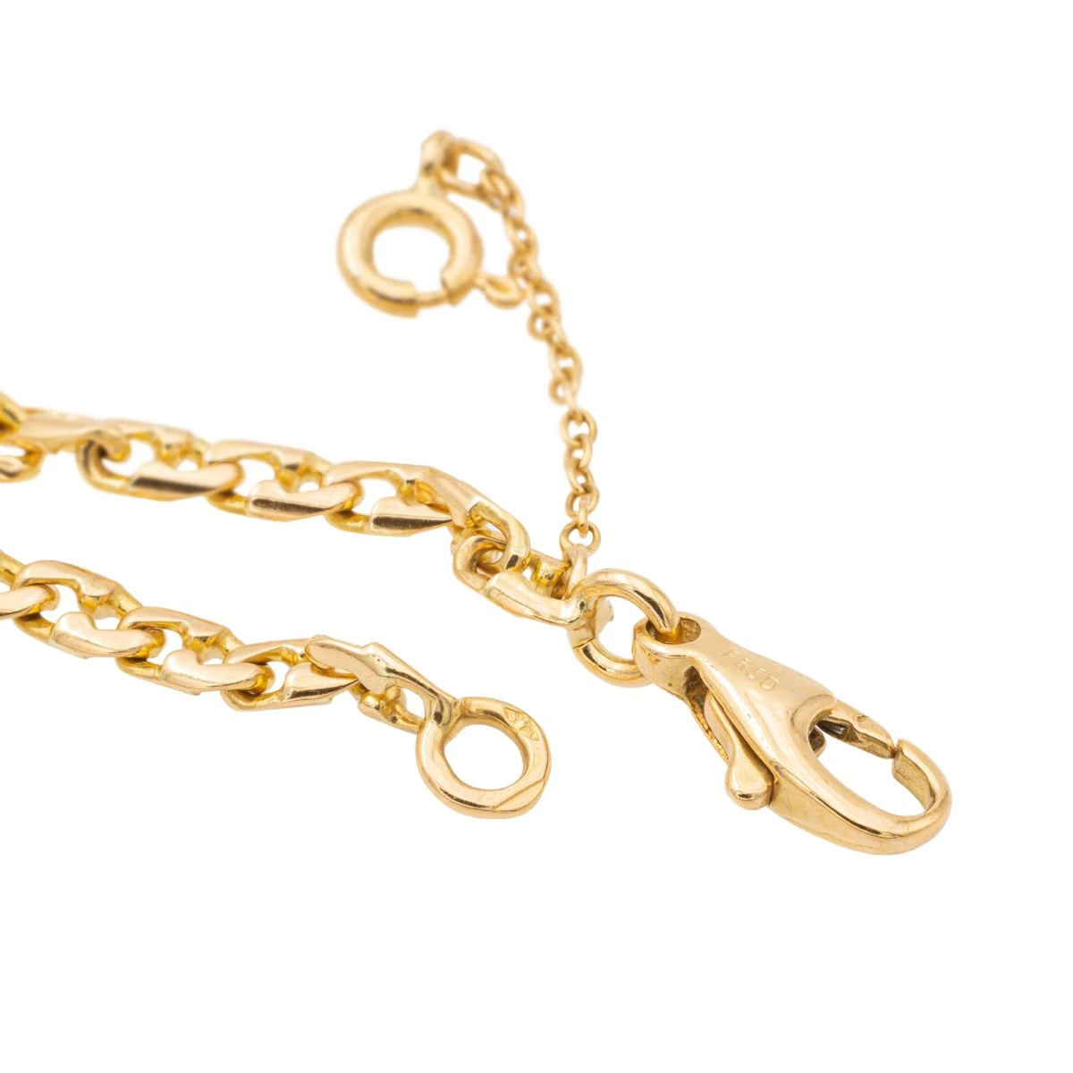 Bracelet FRED En Or Jaune Et Diamants 6 Bracelet FRED En Or Jaune Et Diamants – Image 6