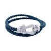 Miller Bracelet FRED "Force 10" En Or Blanc Et Acier