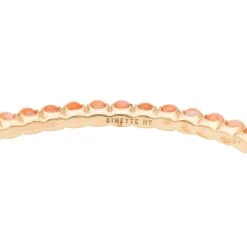Bracelet GINETTE NY, "Maria", En Or Rose Et Corail 9 Bracelet GINETTE NY, "Maria", En Or Rose Et Corail -Castafiore Boutique bracelet ginette ny maria en or rose et corail 399194