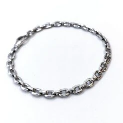 Bracelet Gourmette CARTIER Santos, En Or Blanc 11 Bracelet Gourmette CARTIER Santos, En Or Blanc -Castafiore Boutique bracelet gourmette cartier santos en or blanc 329156