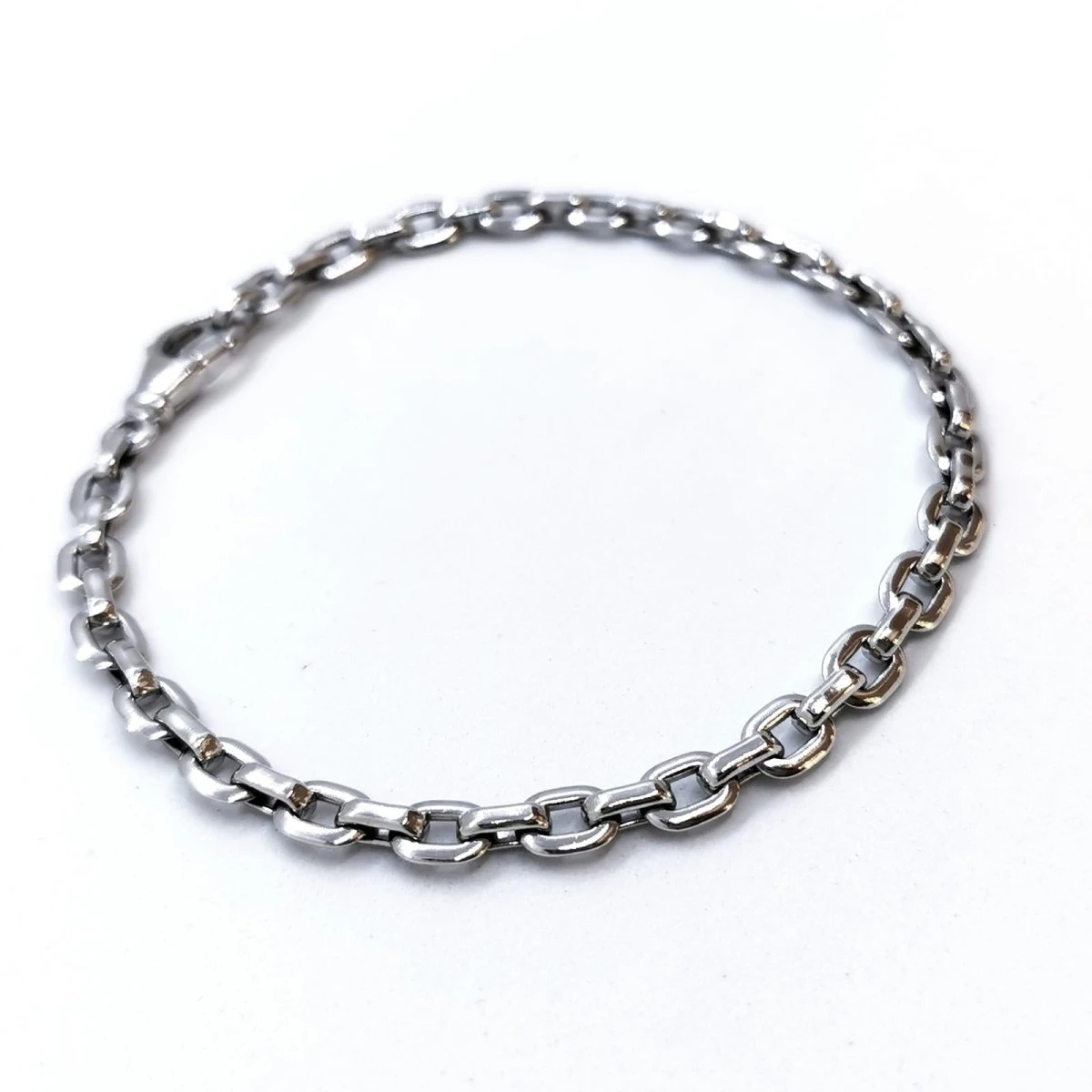 Bracelet Gourmette CARTIER Santos, En Or Blanc 3 Bracelet Gourmette CARTIER Santos, En Or Blanc – Image 3