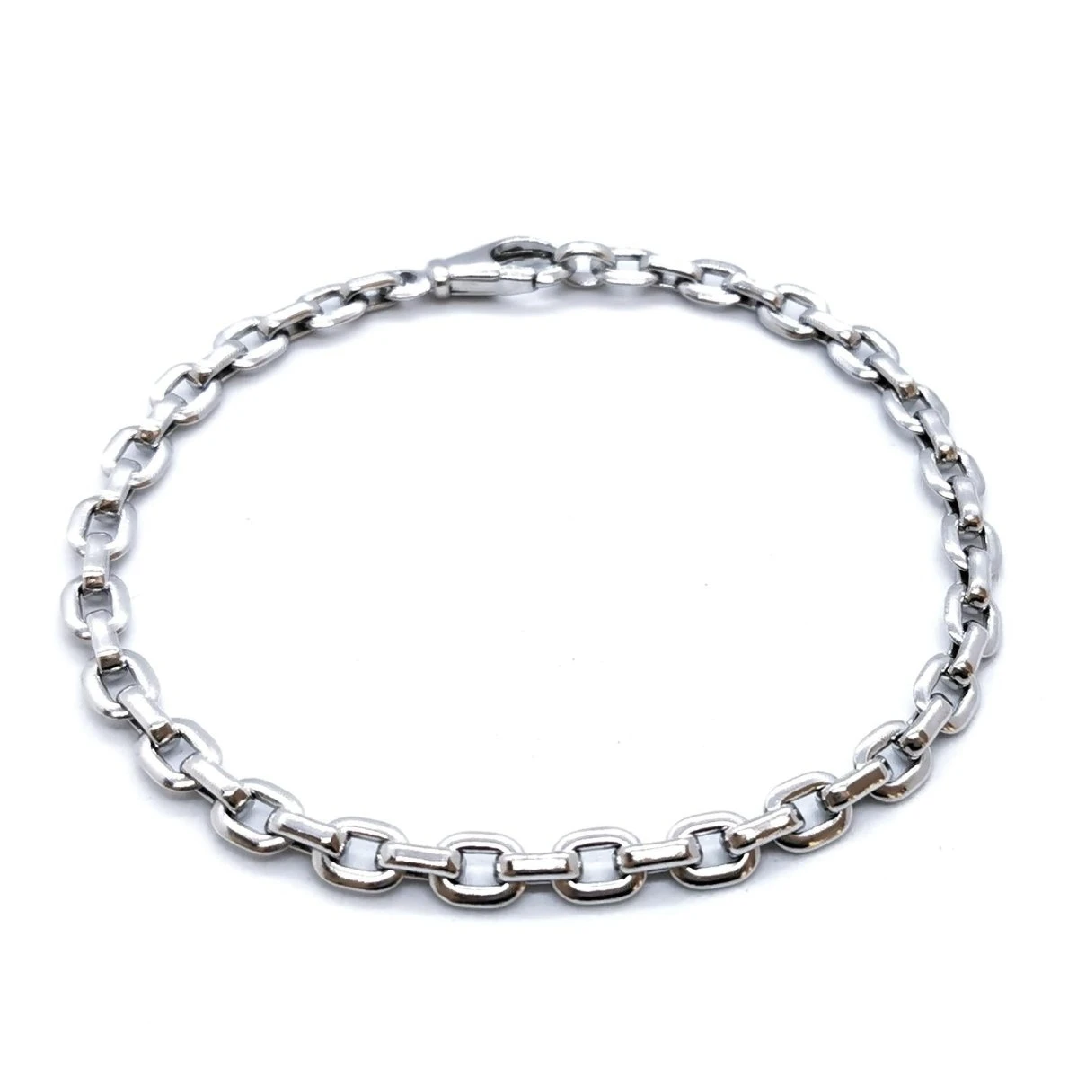 Bracelet Gourmette CARTIER Santos, En Or Blanc 1 Bracelet Gourmette CARTIER Santos, En Or Blanc