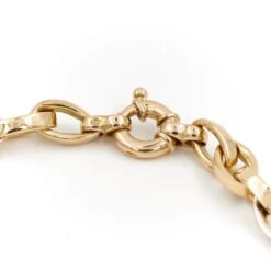 Bracelet Gourmette En 2 Ors 10 Bracelet Gourmette En 2 Ors -Castafiore Boutique bracelet gourmette en 2 ors 639426