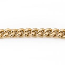 Bracelet Gourmette Grosse Maille En Or Jaune -Castafiore Boutique bracelet gourmette grosse maille en or jaune 863744