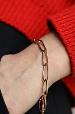 Bracelet Gourmette Maille Cheval En Or Jaune 9 Bracelet Gourmette Maille Cheval En Or Jaune -Castafiore Boutique bracelet gourmette maille cheval en or jaune 694520