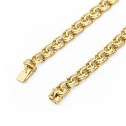 Bracelet Gourmette Maille Fantaisie En Or Jaune 13 Bracelet Gourmette Maille Fantaisie En Or Jaune -Castafiore Boutique bracelet gourmette maille fantaisie en or jaune 401536