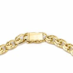 Bracelet Gourmette Maille Fantaisie En Or Jaune 9 Bracelet Gourmette Maille Fantaisie En Or Jaune -Castafiore Boutique bracelet gourmette maille fantaisie en or jaune 967827