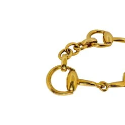 Bracelet GUCCI "Horsebit Cocktail" En Or Jaune -Castafiore Boutique bracelet gucci horsebit cocktail en or jaune 893204