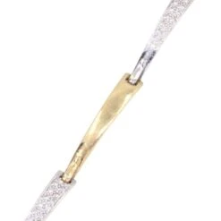 Bracelet GUY LAROCHE En Or Jaune, Or Blanc Et Diamants -Castafiore Boutique bracelet guy laroche en or jaune or blanc et diamants 508867
