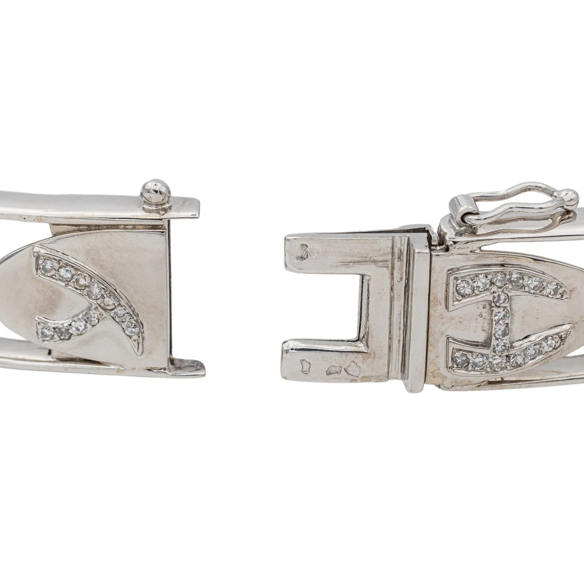 Bracelet Jean Vendôme Or Blanc Saphir 8 Bracelet Jean Vendôme Or Blanc Saphir – Image 8