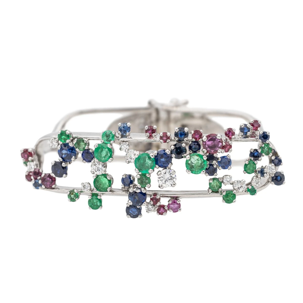 Bracelet Jean Vendôme Or Blanc Saphir 9 Bracelet Jean Vendôme Or Blanc Saphir – Image 9