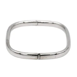 Bracelet Jonc Carré En Or Blanc 9 Bracelet Jonc Carré En Or Blanc -Castafiore Boutique bracelet jonc carre en or blanc 918902