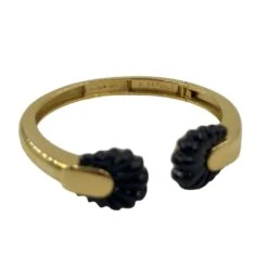 Bracelet Jonc CARTIER En Or Jaune Et Onyx -Castafiore Boutique bracelet jonc cartier en or jaune et onyx 4872443