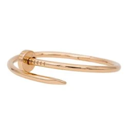 Bracelet Jonc CARTIER "Juste Un Clou" En Or Rose -Castafiore Boutique bracelet jonc cartier juste un clou en or rose 348790