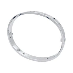 Bracelet Jonc CARTIER "Love" En Or Blanc Et Diamants -Castafiore Boutique bracelet jonc cartier love en or blanc et diamants 675475