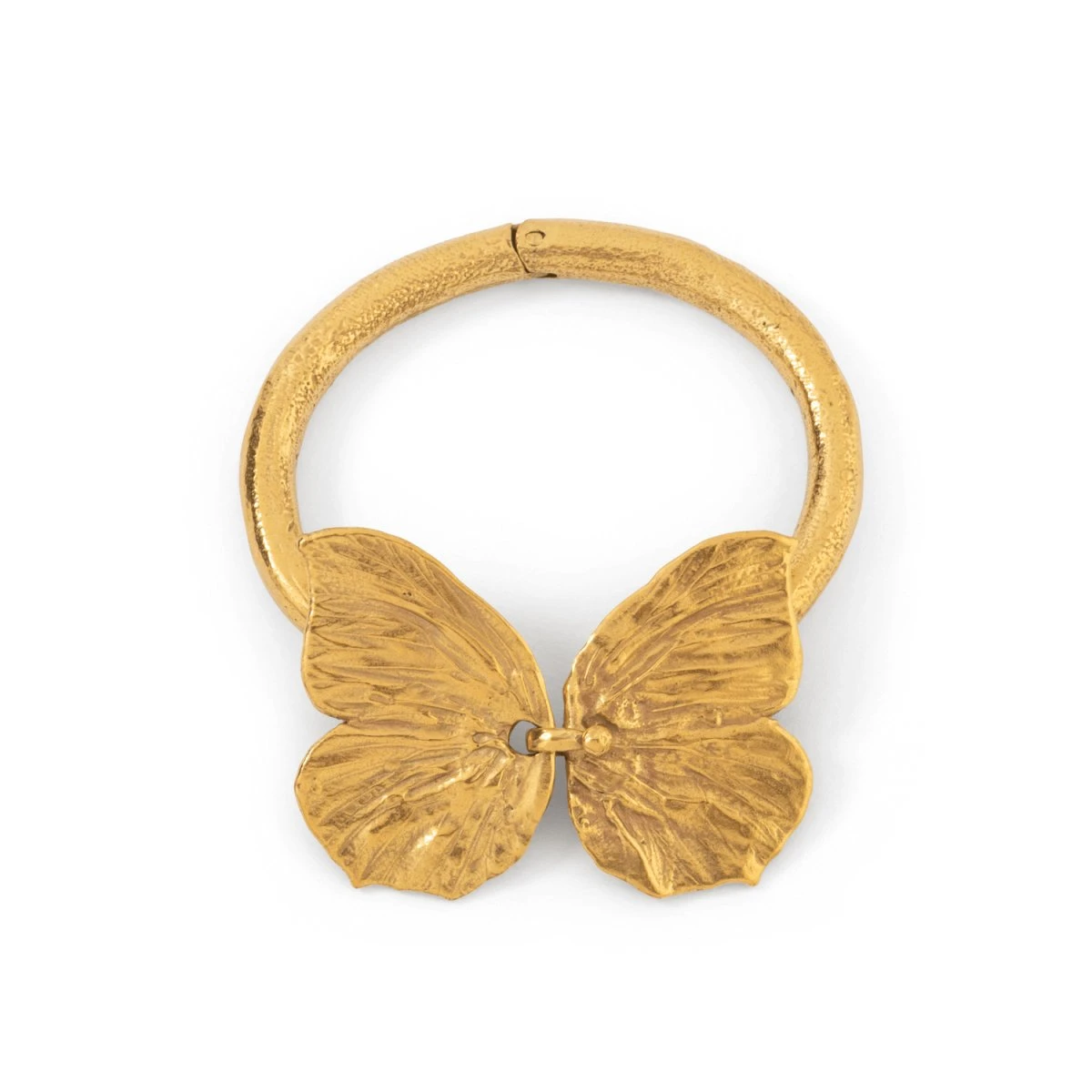 Bracelet Jonc CLAUDE LALANNE "Papillon", En Bronze Doré 1 Bracelet Jonc CLAUDE LALANNE "Papillon", En Bronze Doré