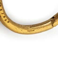 Bracelet Jonc CLAUDE LALANNE "Papillon", En Bronze Doré 14 Bracelet Jonc CLAUDE LALANNE "Papillon", En Bronze Doré -Castafiore Boutique bracelet jonc claude lalanne papillon en bronze dore 569356